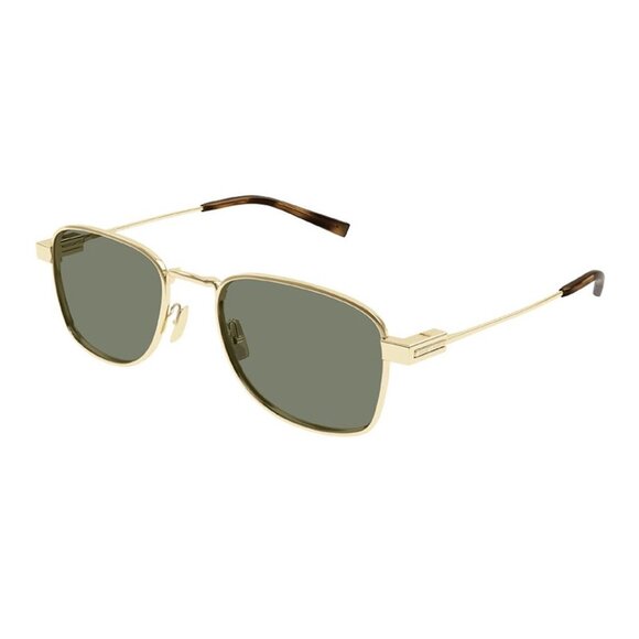 NWT SAINT LAURENT GOLD UNISEX SUNGLASSES - Picture 1 of 3